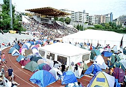 Genova-G8 2001-Stadio Carlini.jpg