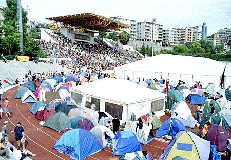 Genova G8 2001 Stadio Carlini