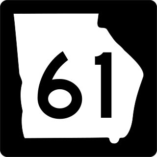 <span class="mw-page-title-main">Georgia State Route 61</span> State highway in Georgia