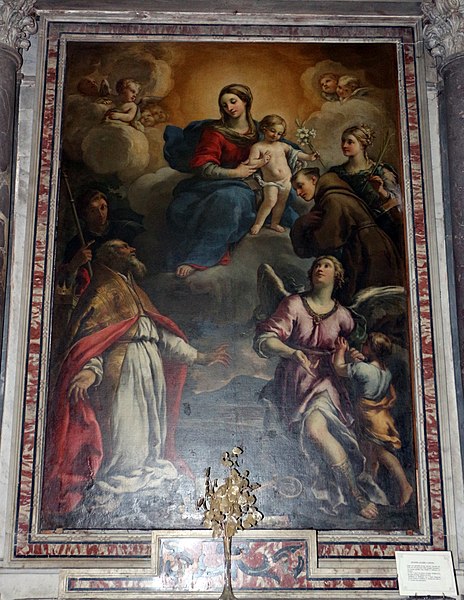 File:Giovanni marracci, madonna e santi, 1670, 02.JPG