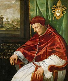 Girolamo Muziano – Portrait of Pope Gregory XII (Musei Vaticani).jpg