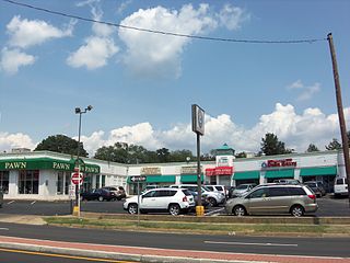 <span class="mw-page-title-main">Glebe Center</span> Historic commercial building in Virginia, United States