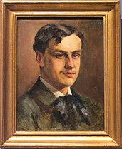 Gonzalez, Juan Francisco - Retrato de Augusto D'Halmar -1902 ost 46x35 MAC fRF01.jpg