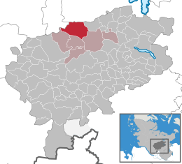Groß Kummerfeld - Carte