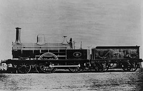 Locomotive n°16 de 1865.