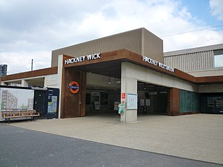 Hackney Wick railway station Railway station in London, England