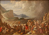 Kızıldeniz'in geçişi.  Yağ, Hans Jordaens III.