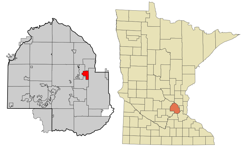 File:Hennepin County Minnesota Incorporated and Unincorporated areas Robbinsdale Highlighted.svg