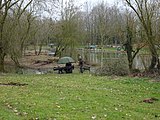 l'étang des « sept fontaines » Herlies Nord Nord-Pas-de-Calais-Picardie France.