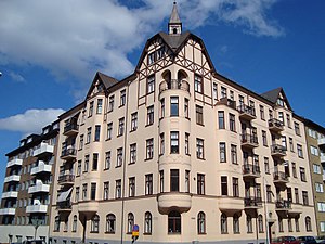 Drottninggatan 51 - Kronborgsgatan 3, Helsingborg (1908).