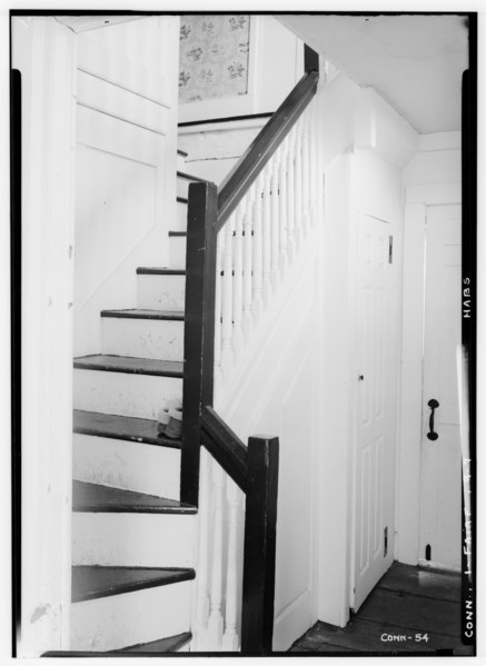 File:Historic American Buildings Survey Everett H. Keeler, Photographer January 25, 1938 ENTRANCE HALL DETAIL - Benjamin Sturges House, 13 Rowland Road, Fairfield, Fairfield County, HABS CONN,1-FAIRF,9-7.tif