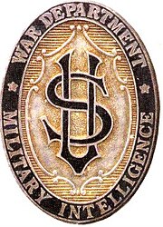 Historical Corps of Intelligence Police Badge circa World War I