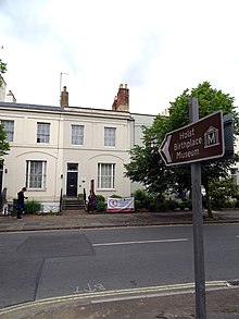 Geburtshaus von Gustav Holst in der 4 Clarence Road in Cheltenham (seit 1975 Museum)