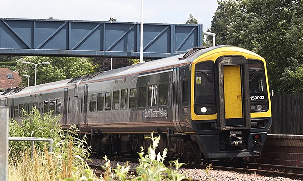 A Class 159 at Honiton