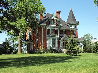 George B. and Amanda Bradish Horton Farmstead building in Michigan, United States