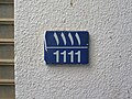 Hausnummer in Matrah (Oman)