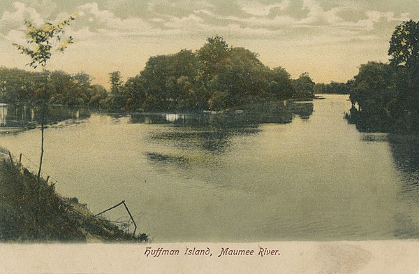 Huffman Island, Maumee River, Toledo, Ohio, 1907