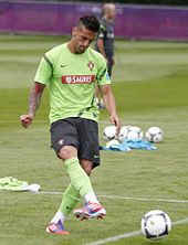 Lopes training with Portugal at Euro 2012 Hugo Miguel Almeida Costa Lopes.jpg