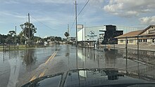 Aftermath of Hurricane Helene going towards the Hernando Beach Boat Ramp