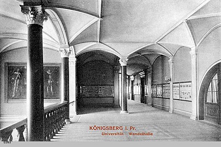 Korridore der Universität