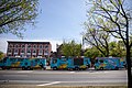 A Chabad Lubavitch Mitzvah tank in West Village New York City June 2019