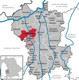 Ichenhausen - Localizazion