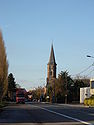 Le village et l'église.