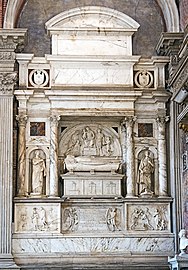 Interior of Santi Giovanni e Paolo (Venice) - Monument to Giovanni Mocenigo.jpg