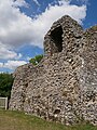 The internal wall at the northeast of Eynsford Castle in Eynsford. [30]