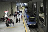 Peron Stadtbahn di Köln Hbf