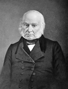 John Quincy Adams won the 1824 presidential election as a Democratic-Republican after leaving the Federalist Party earlier in his career. JQA Photo.tif