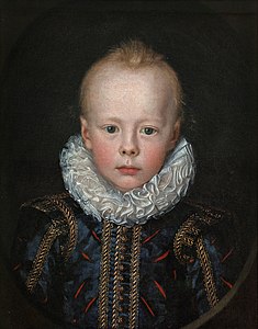 Danish, either Prince Christian (b. 1603) or Prince Frederik (b. 1609)