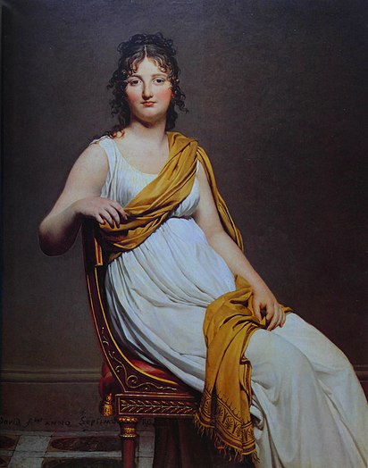 Jacques-Louis David - Portrait d'Henriette de Verninac - 1799