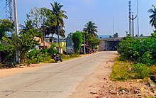 National Highway 16 and State Highway 106 Merging at Jarjangi Junction. Jarjangi Junction (Road to Challavanipeta , Jalumuru , Srimukhalingam).jpg