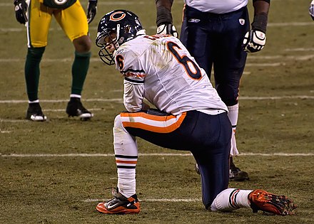Cutler on January 2, 2011 against the Green Bay Packers.