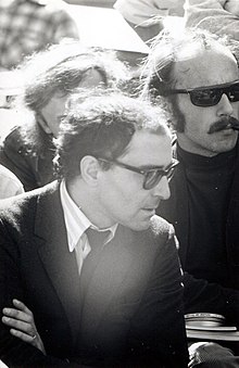 Godard, 1968 Jean-Luc Godard at Berkeley, 1968 (2).jpg