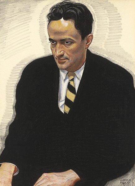 Drawing of Toomer by Winold Reiss (c. 1925). Housed at the National Portrait Gallery.