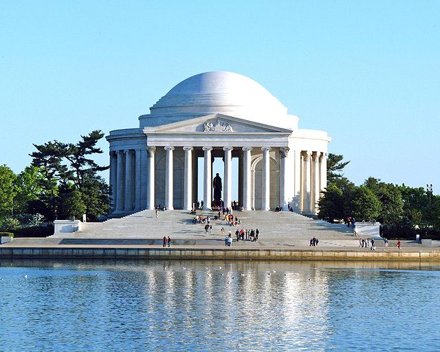 The Jefferson Memorial in West Potomac Park