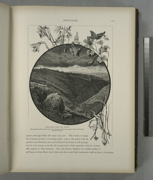 File:Jerusalem from the south. Showing the position of Bir Eyúb (Job's Well) just below the junction of the Kedron and Hinnom Valleys (NYPL b10607452-80328).tiff