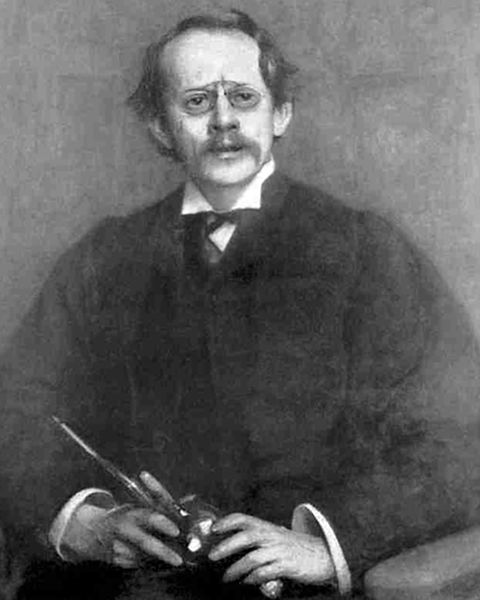 J. J. Thomson, who won the first Hughes Medal in 1902