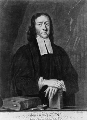 John Wesley (1703-1791), founder of Methodism