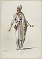 English: Jules Massenet - Le roi de Lahore - costume design by Eugène Lacoste 69 - 61. -Costume-