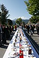 De langste kaastafel ter wereld (in het Guinness Book of the Records ongeveer 500 m) werd op 31 mei 2008 gedekt ter gelegenheid van het 10-jarig jubileum van de KäseStrasse Bregenzerwald in Andelsbuch voor ongeveer 2,000 gasten.[5]