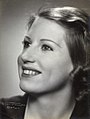 Karen-Marie Flagstad circa 1935 (Foto: Thorleif Wardenær) geboren op 24 november 1904