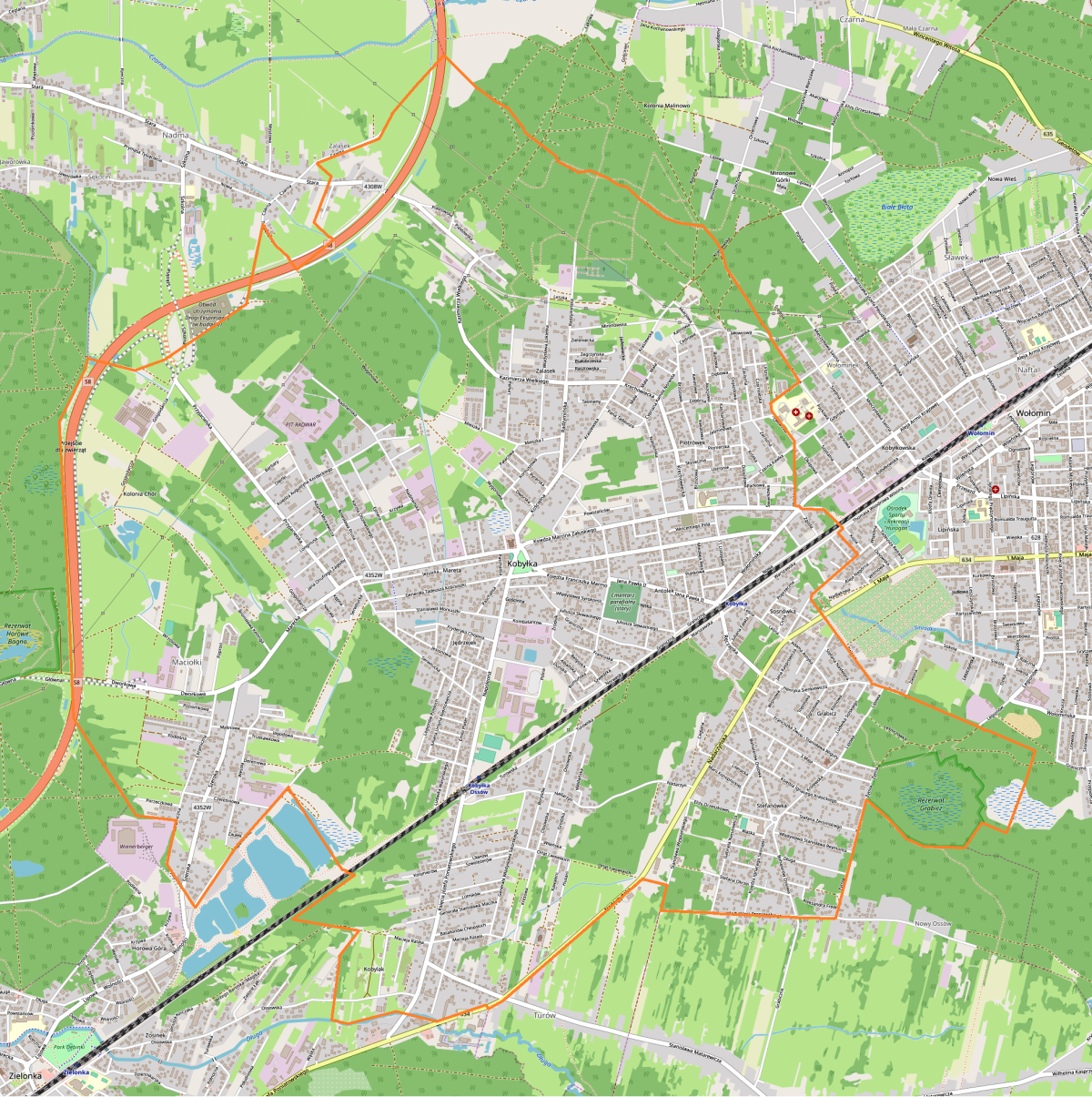 mapa kobyłka k warszawy Rezerwat przyrody Grabicz – Wikipedia, wolna encyklopedia