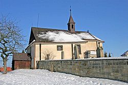 St. Venceslav Church in Měník