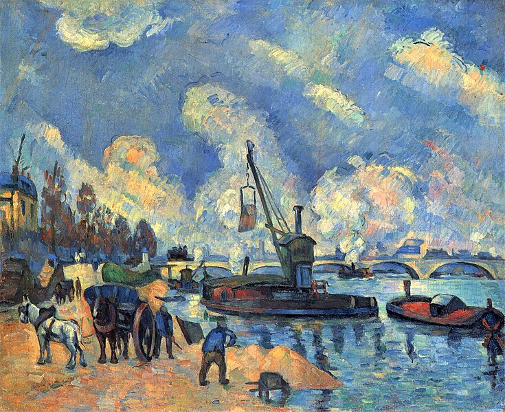 File:La Seine au quai d'Austerlitz, d'après Guillaumin, par Paul Cézanne, Yorck.jpg