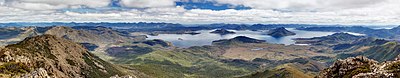 Thumbnail for File:Lake Pedder From Mt Eliza.jpg