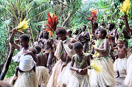 Celebrations around the annual land jumping rituals at Pentecost