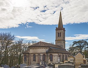 Kyrkan "Saint Barthélemy" - The absiden.